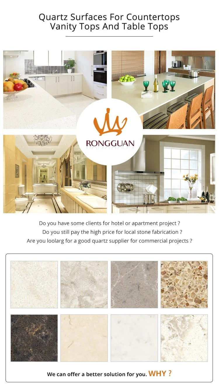Qt111 Kitchen Countertop Table Top Gold Marble Tile Price White Calacatta Quartz Stone Slab
