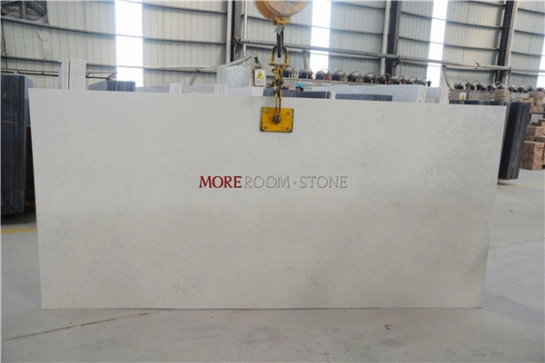 China Price Carrara White Marble Quartz Stone Slab