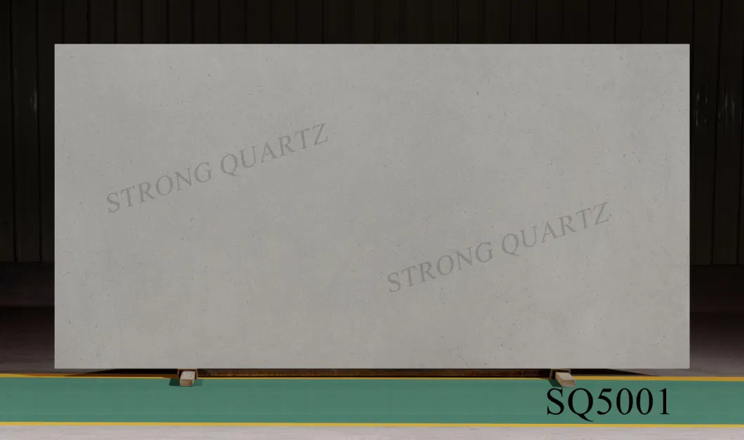 Artificial Quartz Stone Big Slabs for Kitchen Countertops or Tiles with Small Grain
