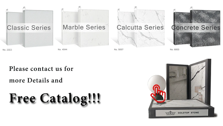 SGS/NSF/BV Certification Artificial Stone Classical Color Super/Pure White Quartz Slabs/Cut to Size/Countertop/Vanity Tops