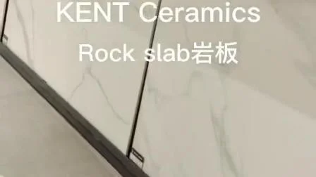 Natural Look Calacatta White Marble Artificial Stone Quartz Slab for Countertop Sintered Stones