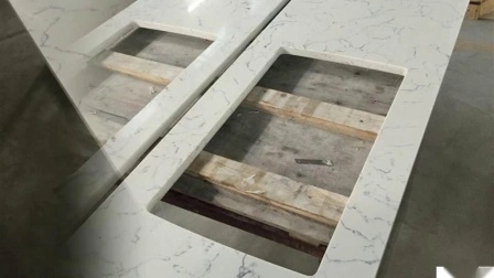 Artificial / Engineered / Marble Looks Quartz Stone Slabs for Kitchen Countertop / Benchtop